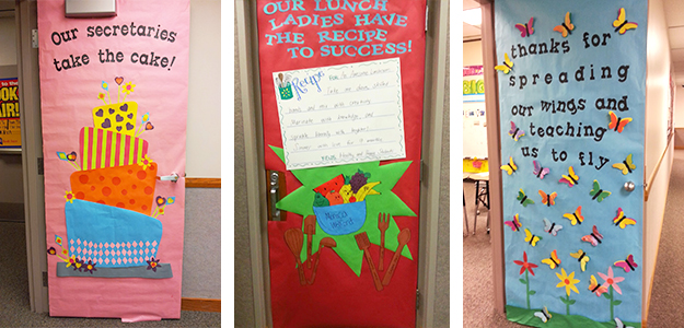 Teacher appreciation door decorating ideas - group 5