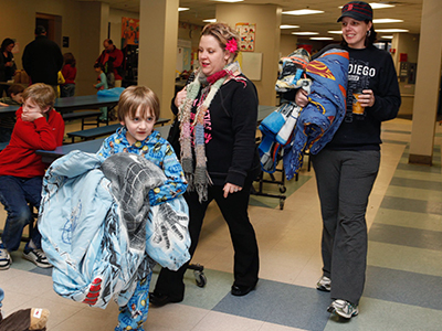 Low-cost student fundraising incentives: school sleepover