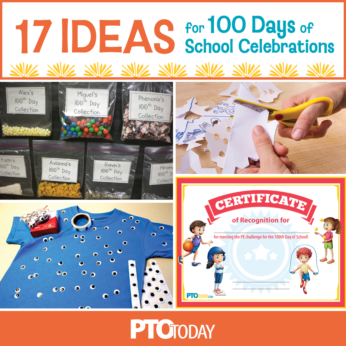 Celebrate 100 days of school - pin this article