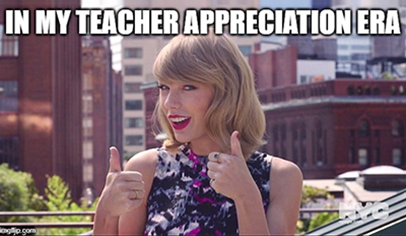 Shop This Idea! Taylor Swift Teacher Appreciation Ideas