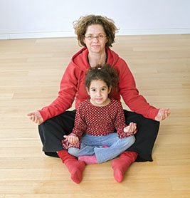 Family yoga night