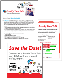 Family Tech Talk Event Planning Materials