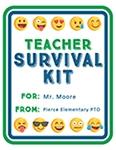 Teacher Mini Survival Kit Labels