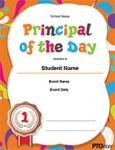 PTO Today: Principal of the Day Certificate