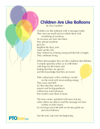 The Balloon Poem