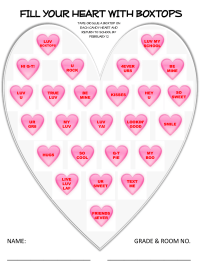 Valentine Collection Sheet - 25 Count