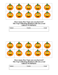October Pumpkin Collection Half Sheet 10 Each