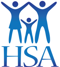 HSA Logo (blue, vertical)