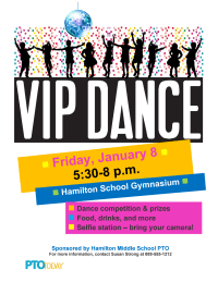 VIP Dance Flyer