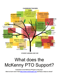 PTO Tree - Supporting the Community 