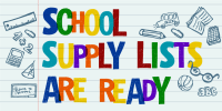 School Supply List Ready Twitter Graphic
