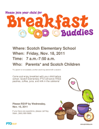 Breakfast Buddies Poster