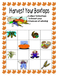 Harvest Your Boxtops for your school