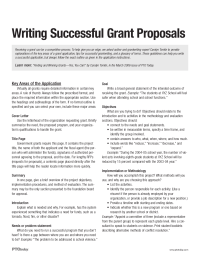 PTO Today: Writing Successful Grant Proposals