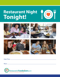 Restaurant Night Tonight Flyer (8.5x11)