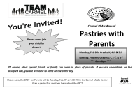 Pastries with Parents-simple half sheet flyer