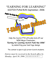 Fun Run - Logo Design Contest Flyer