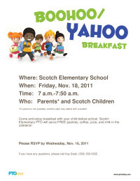 Boohoo/Yahoo Breakfast Poster