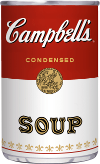 Campbell’s Soup Can Graphic - Color