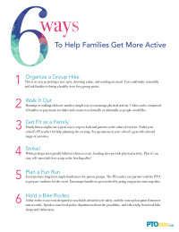 Ways To Help Families Get More Active