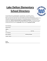 Parent Permission Slip For School Directory