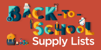 Back to School Supply List Twitter Graphic