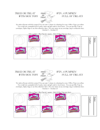 Trick or Treat with Box Tops