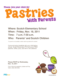Pastries With Parents Poster