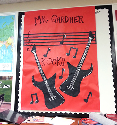 elementary music classroom decorations