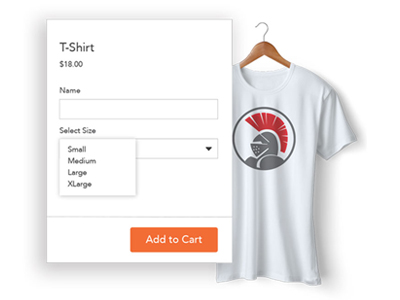Create forms for school spiritwear inventory tracking and sales