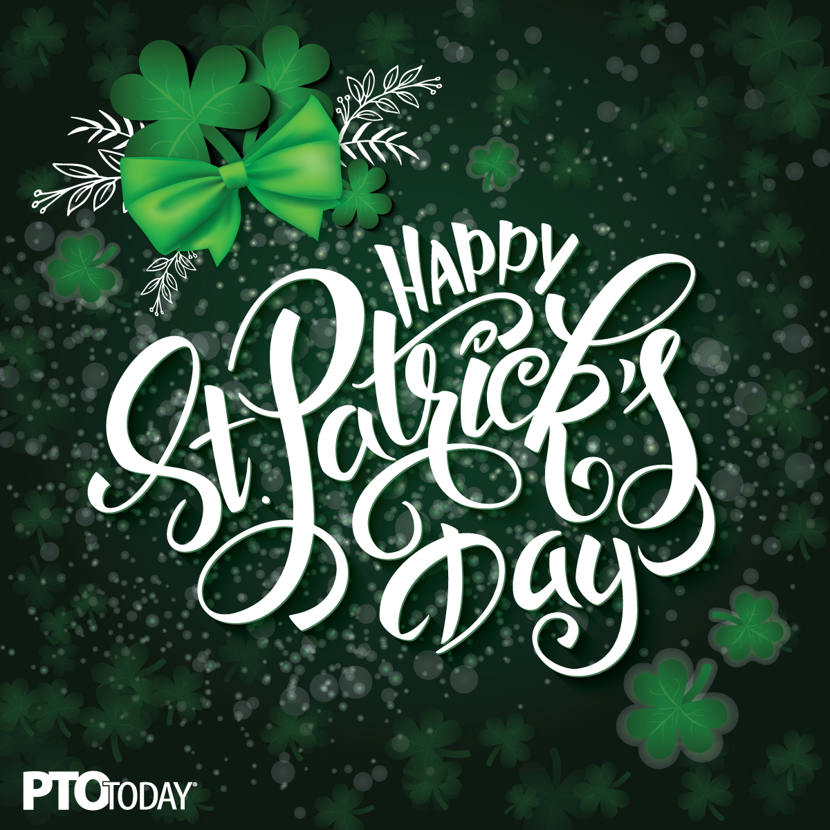 Happy St. Patrick’s Day Facebook graphic - PTO Today