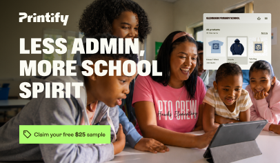 Get Your Free $25 Custom School Spiritwear Sample