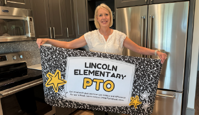 Get the Viral Composition Notebook Banner for Your PTO Events (Free Template)