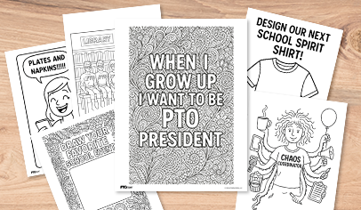 This Free PTO Themed Coloring Book is Hilariously Relatable and Perfect for PTO Meetings