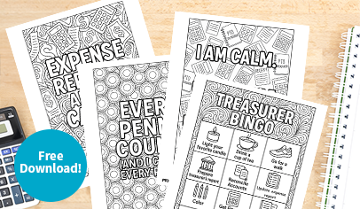 PTO/A Treasurer Burnout? Relax With Our Free Stress Relief Kit