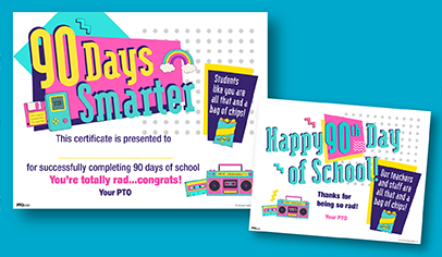 Celebrate the 90th Day of School: 90s Themed Activities, Ideas and Free Printables