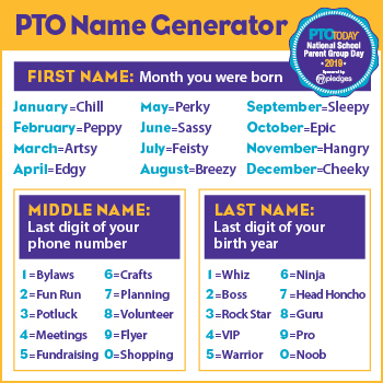 PTO Name Generator