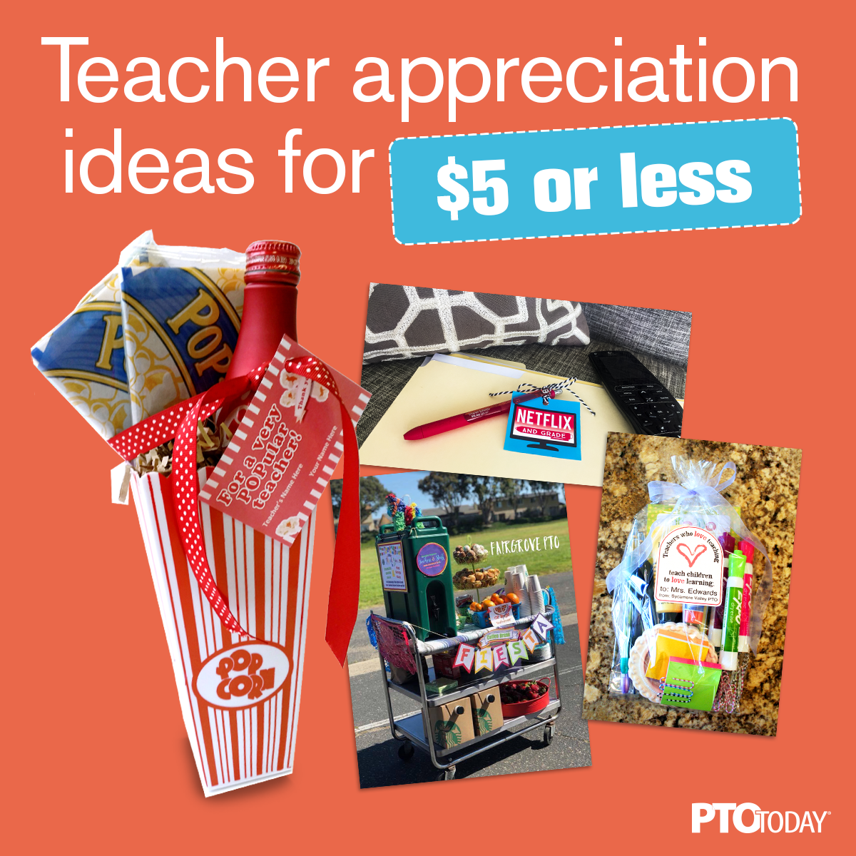 Teacher Appreciation for $5 or less