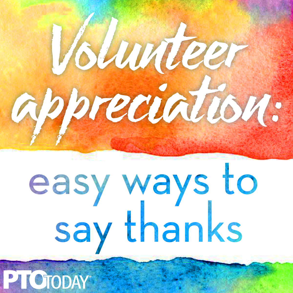 Easy ways to thank volunteers (it matters!)