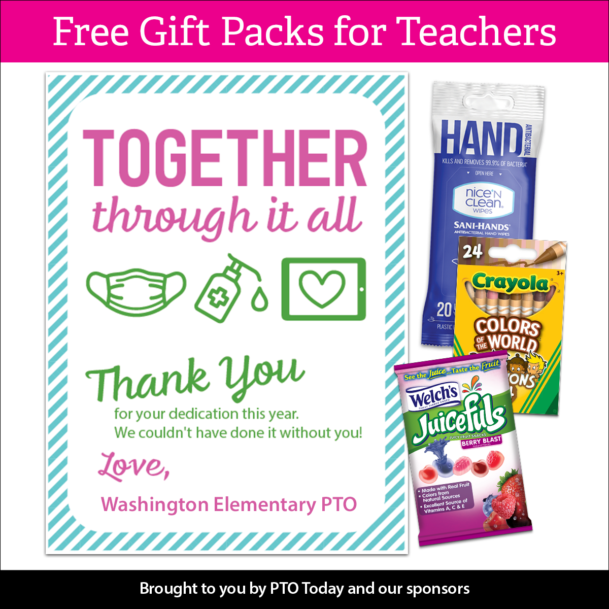 Teacher appreciation gift packs