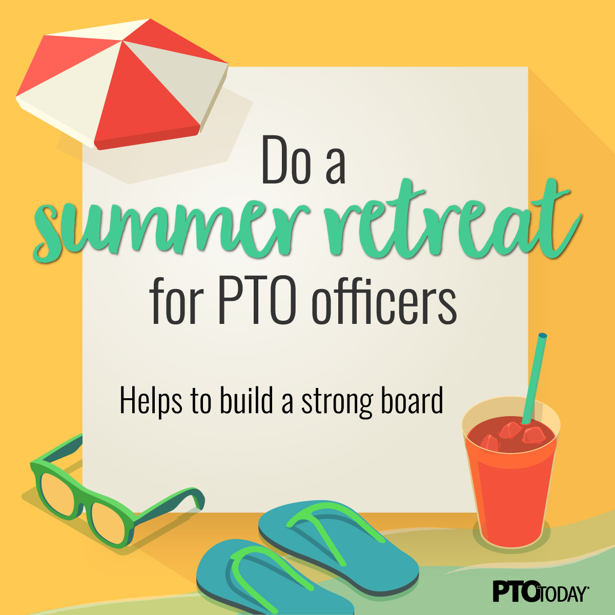 Plan a summer officers retreat