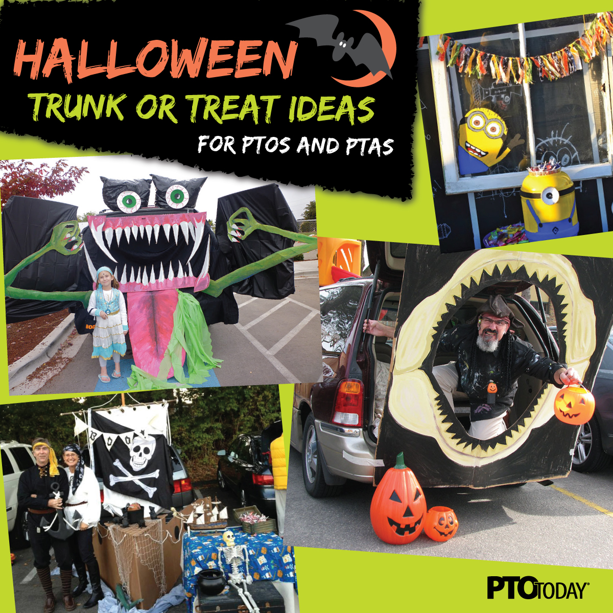 How to organize a trunk or treat Halloween event