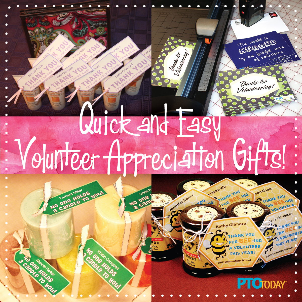 Quick and Easy Volunteer Appreciation Gifts