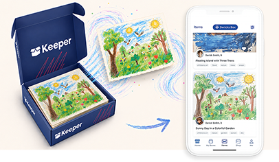 KeeperBox: The Fundraiser That Gives Families Their Kids’ Art—Digitized