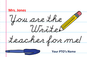Teacher Appreciation Pen Tag