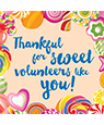 Thankful for sweet volunteers like you