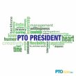 PTO President Word Cloud