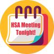 HSA Meeting Tonight