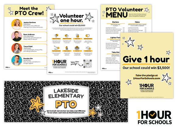 Get More Volunteers—Plus Your School’s Chance to Win $3,500