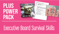 Executive board member survival skills